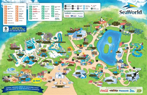 Training and Certification Options for MAP Map of Seaworld San Antonio
